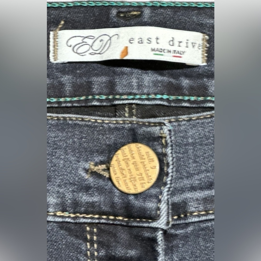 East Drive Moby Italian Jeans Made in Italy ๐ฎ๐น - Picture 12 of 14